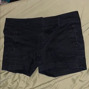 Black High Waisted Shorts